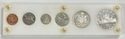 1961 Canada Silver Proof-like 6-coin Mint Set In Holder