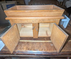 Antique Solid Cherry Two Drawer Dry Sink
