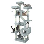 Cat Tree Multi-level Cat Tower Condo Furniture For Large Cats 73 Inches
