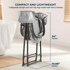 Serenelife Portable Dog Bath Tub W  Two Side Pocket   Drain System  gray black 