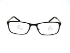 In Style Isam35 Men s Metal Eyeglasses Frame  Black On Gunmetal  53-18-140  c79