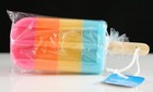New April Bath   Shower Kids Rainbow Rainbow Popsicle Bath Sponge