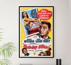 Holiday Affair 1949 V2 - Robert Mitchum - Vintage Classic Movie Poster