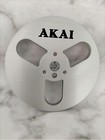 One Pair Silvery Tape Reel Akai 7  Inch Light Metal Aluminum Take Up Reel