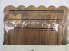 Pioneer Woman Scalloped Cutting Boards Acacia Wood Kitchen Board 3pc Set New