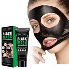Blackhead Removal Mask Bamboo Charcoal Kaolin Pore Deep Clean Peel Off 60ml