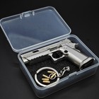 G34 Pit Viper 1 3 Mini Alloy Pistol Shell Ejection Realistic Model Keychain