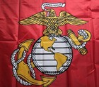 Us Marine Corps Flag 3x5 Usmc Heavy Duty Double Sided 2-ply Polyester New