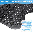 Bathtub And Shower Mats  40x16 Inch Extra Large Non Slip Soft Bath Tub Mat With