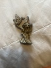 Vintage 1987 Spoontiques Wizard dragon crystal Pewter  Staff A5