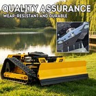 Rc Remote Track Slope Mower Epa 45  Max Slope 984ft Range Landscapin Mower