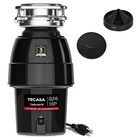 Tecasa Anti-jam Stainless Steel Garbage Disposal -1 2hp   3 4hp  New In The Box 