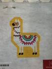 Larry The Llama - Yellow Stitch Rock Designs  Needlepoint Canvas Pattern