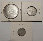 Lot Of 3 Silver Canadian Coins  Asw  81 Oz