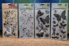 Lot Of 24 Packs Inkadinkado Clear    Rubber Cling Stamps  145 Stamps  New  c6