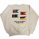 Nos Vtg 1987 Day On The Green Oakland Poison Motley Crue Whitesnake Sweatshirt