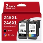 For Canon Pg-245xl Cl-246xl Ink Cartridge Pixma Mg2520 Mg2525 Tr4522 Ts3322 Lot