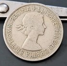 1953 Great Britain Half Crown Coin -   Km 893    