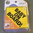 Safety 1st Baby On Board  Sign For Car Sedan Suv Truck Van Window 5 x5  Square