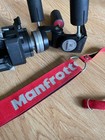 Manfrotto Tripod Aluminum Camera Photo Rare Silver 055j