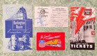 Vintage Collection Of Train Transportation Railroad Timetables Tickets Pamphlets