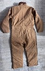New Carhartt X02 Coveralls Mens 48 Regular Brown Arctic Quilt Lined
