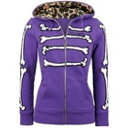 Avril Lavigne Hoodie Abbey Dawn Purple Skeleton Purple 2013 M Size Bone Dance Jp