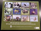 2018 World Wildlife 16 Month Photo Calendar Elephants Tigers Rhinos Cute Panda