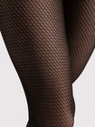 Fiore Raffina 30 Den Pantyhose Soft Tulle Texture Sheer Nylons Hosiery