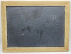 Antique 1800s Slate Chalkboard Wood Frame Country Schoolhouse Double Sided