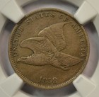 1858 Flying Eagle Cent  Ngc Xf40