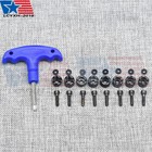 8x Golf Weights Tool Kit For Taylormade Qi35 qi35 Ls Driver 2 4 6 8 10 12 14 16g