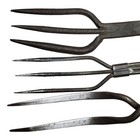 Lot Of 3 Antique Long Kitchen Forks Iron   Steel