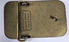 Anheuser Busch St  Louis Refrigerator Car Company  Brass Buckle Railroad Vtg