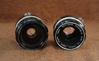 Vintage Nikkor 35mm   50mm Lenses - Restoration Or Parts - Nikon F Cameras