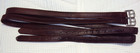 Dover Circuit Stirrup Lined Leathers - Quality Leather - 7 8  X 53  - Great