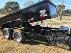 New 2026 6x12 6 X 12 7k Gvwr Hydraulic Dump Trailer Equipment Hauler 24  Sides