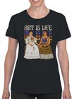 Frida Kahlo Art Is Life  Duality Women s T-shirt