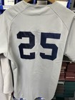 Boston Red Sox Vintage 1985 Mark Clear Worn   25 Wilson Mlb Baseball Jersey 44