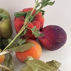 Artificial Faux Fruit Vegetables Lot Of 11 Pieces Realistic Decorative