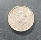 1937 Hong Kong 5 Cents Coin  km  20 
