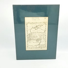 Asia Minor Map Figure Cxiv By Alain Mallet 1683 Original Matted Map