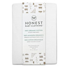 Unisex-baby Fitted Crib Sheets Set Standard Mattress  100  Organic Cotton Baby B