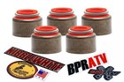 Yamaha Raptor 660 660r Kibblewhite Red Viton Valve Stem Seals Seal Set Of 5 Five
