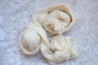 5 Oz White Wool Roving For Yarn Spinning  Needle Felting  Crafts  Etc