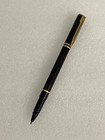 1980   s Waterman Laureat I  1st Ver   Rollerball Black Dark Red Ringed Pattern Gt