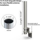 Technical Pole Mount Accessory For Outdoor Antennas  signal Booster  Yagi  Expan
