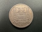 1933 France 20 Francs Silver Coin  4372 Oz Silver -b44