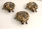 Nautical Marine Solid Brass Small Ship Bulkhead Wall Deck Light 3 Pcs