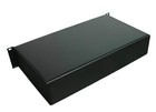 Procraft Arbn-2u-10-bk 2u 10  Deep All Aluminum 19  Rack Mount Project Box
